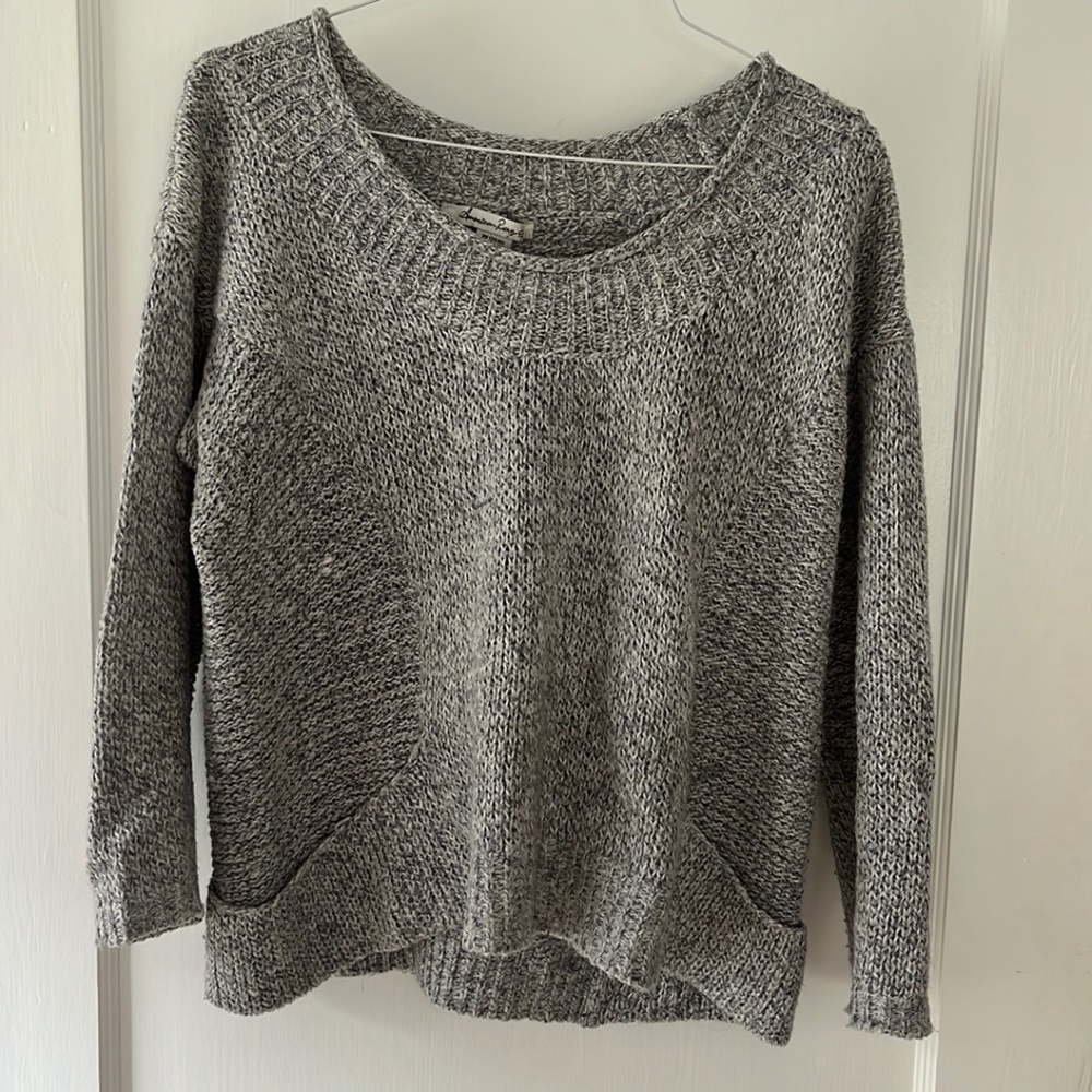 American Rag Cropped Lightweight Sweater, M